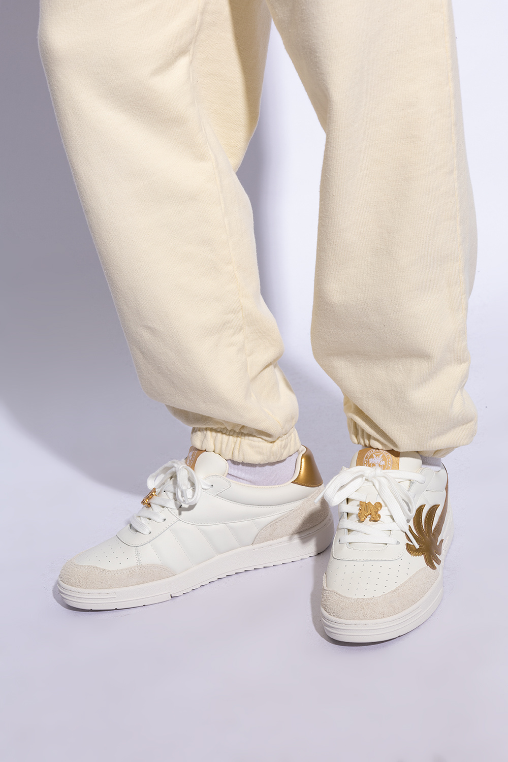 White 'University' sneakers Palm Angels - SchaferandweinerShops GB - karhu  drops another premium sneaker pack